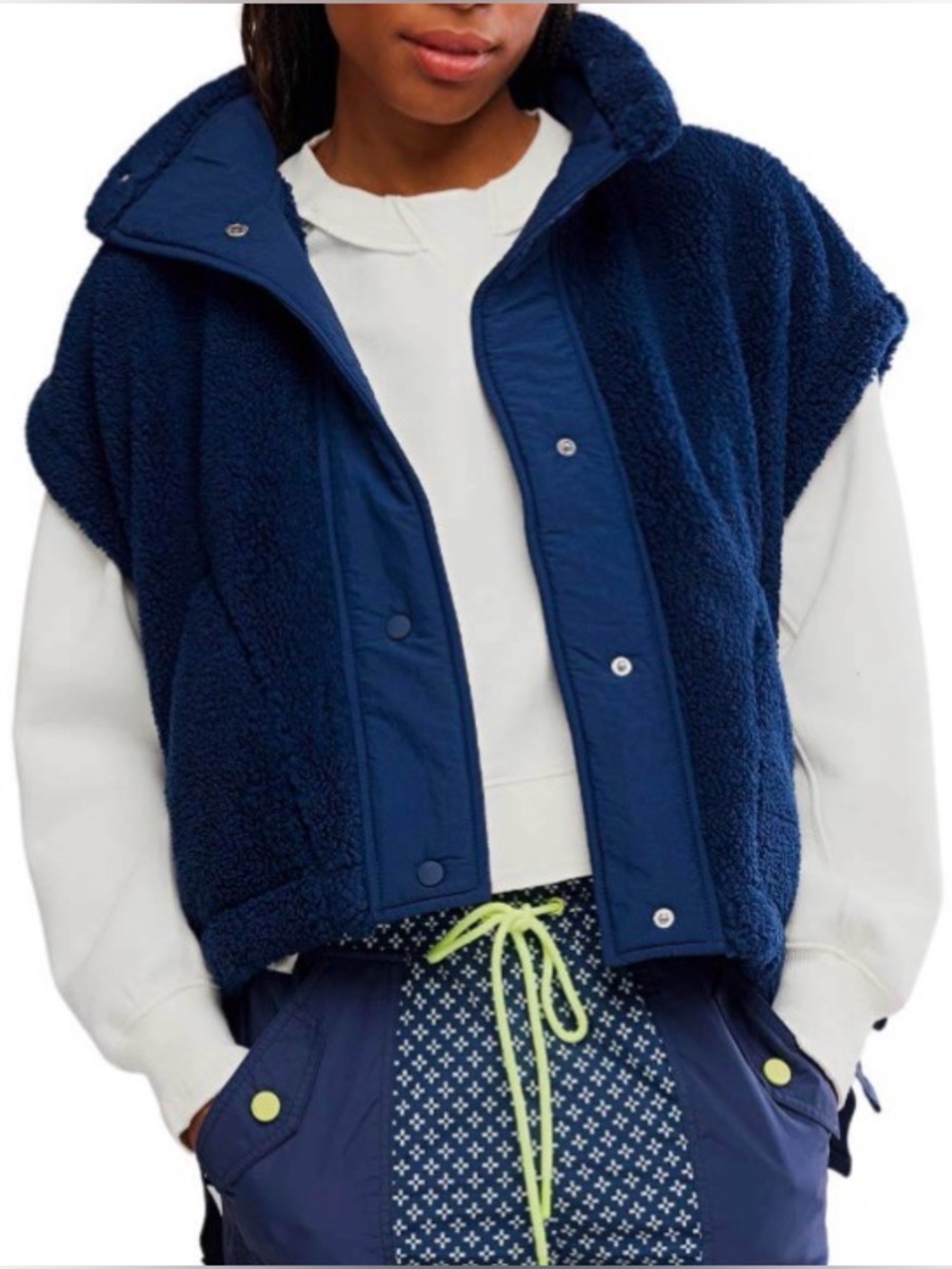 Free People Movement Scout it Out Fleece Vest